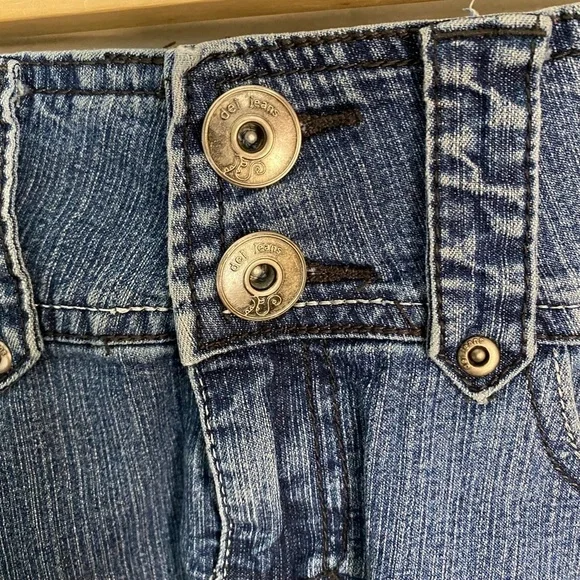 DEI Women's Denim Mini Jean‎ Skirt Size 5/6 - Picture 3 of 12